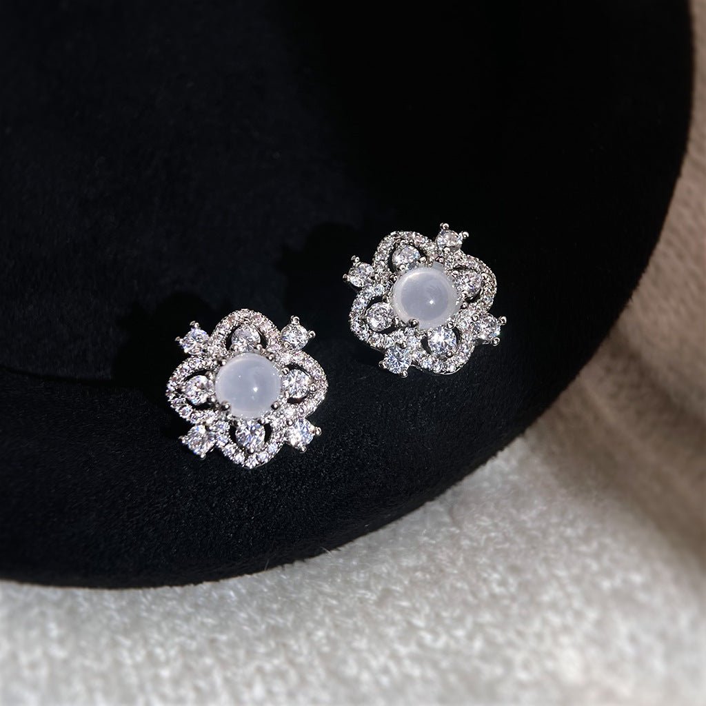 Lunaria Rococo Earrings - Hypoallergenic - Abbott Atelier