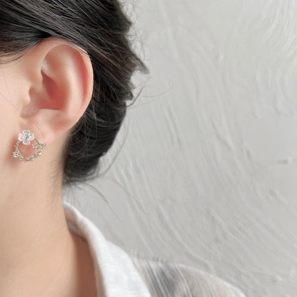 Lunaria Stud Earrings - Hypoallergenic - Abbott Atelier