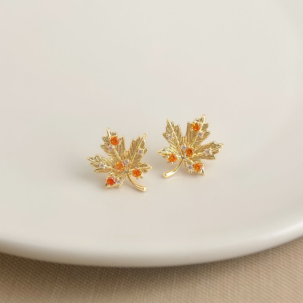 Maple Dream Earrings - Hypoallergenic - Abbott Atelier