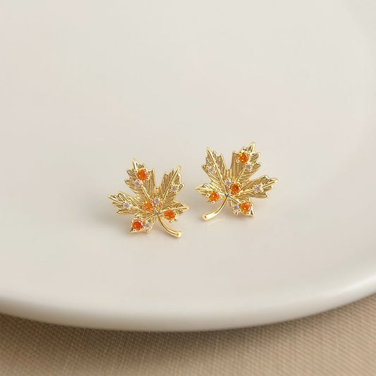 Maple Dream Earrings - Hypoallergenic - Abbott Atelier