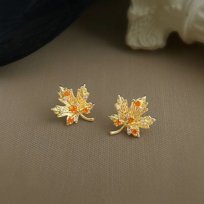 Maple Dream Earrings - Hypoallergenic - Abbott Atelier