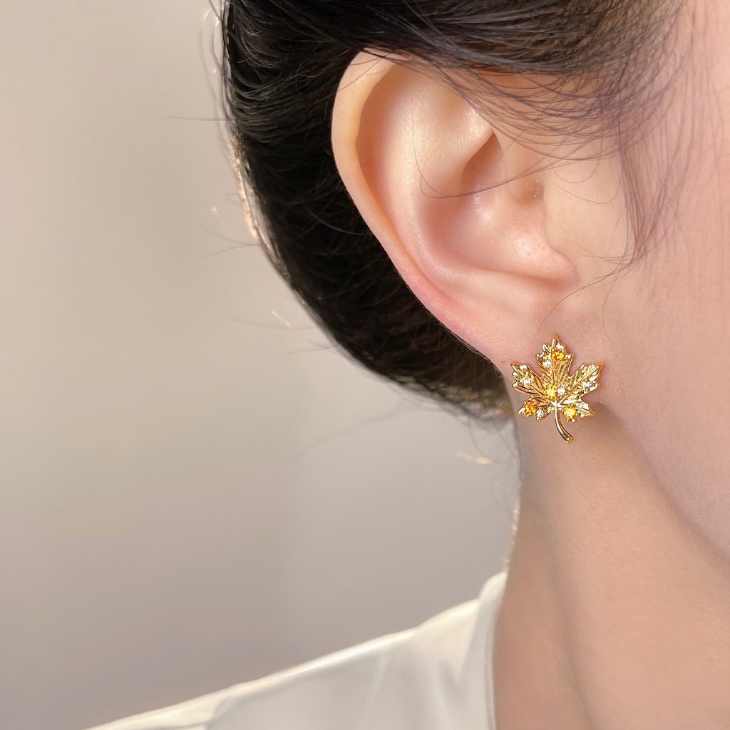 Maple Dream Earrings - Hypoallergenic - Abbott Atelier