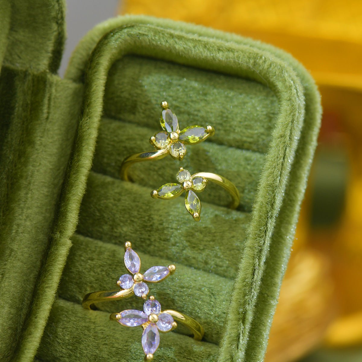 Meadowlight Butterfly Ring - Gold - Plated - Abbott Atelier