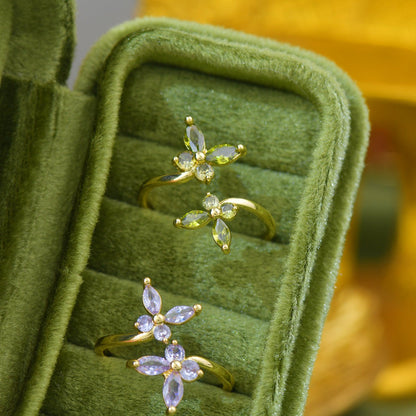 Meadowlight Butterfly Ring - Gold - Plated - Abbott Atelier