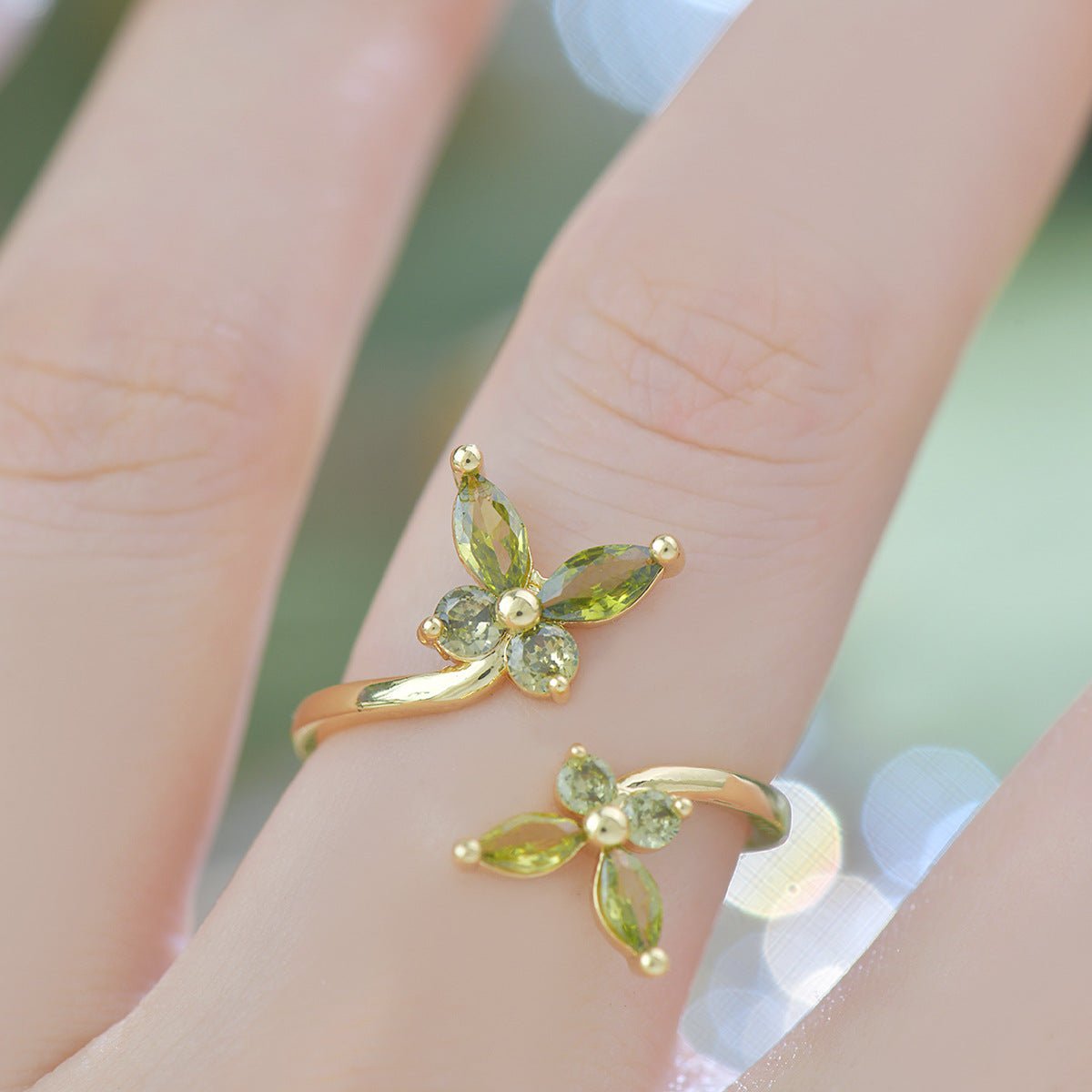 Meadowlight Butterfly Ring - Gold - Plated - Abbott Atelier