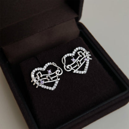 Melody of Love Earrings - Hypoallergenic - Abbott Atelier