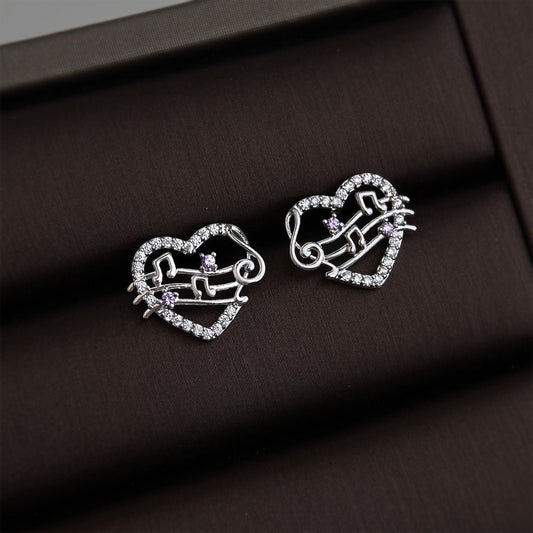 Melody of Love Earrings - Hypoallergenic - Abbott Atelier