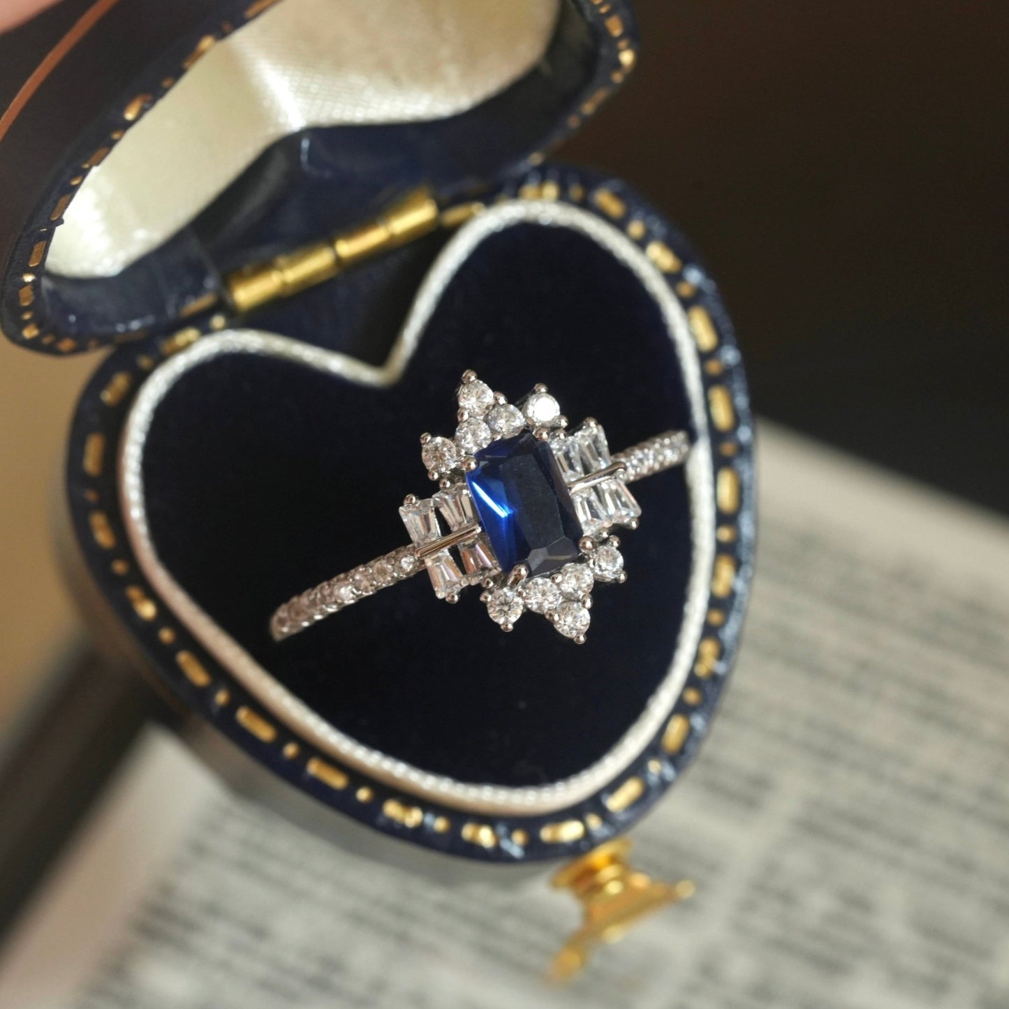 Midnight Duchess Ring - Gold - Plated - Abbott Atelier