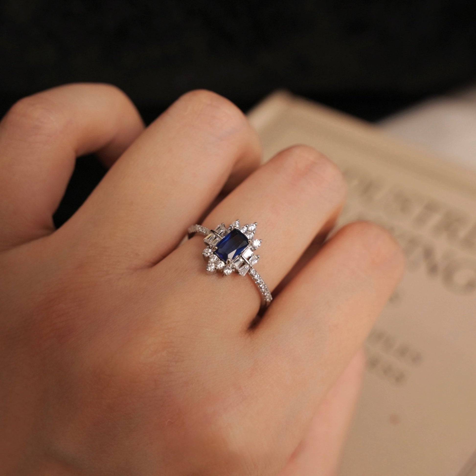 Midnight Duchess Ring - Gold - Plated - Abbott Atelier