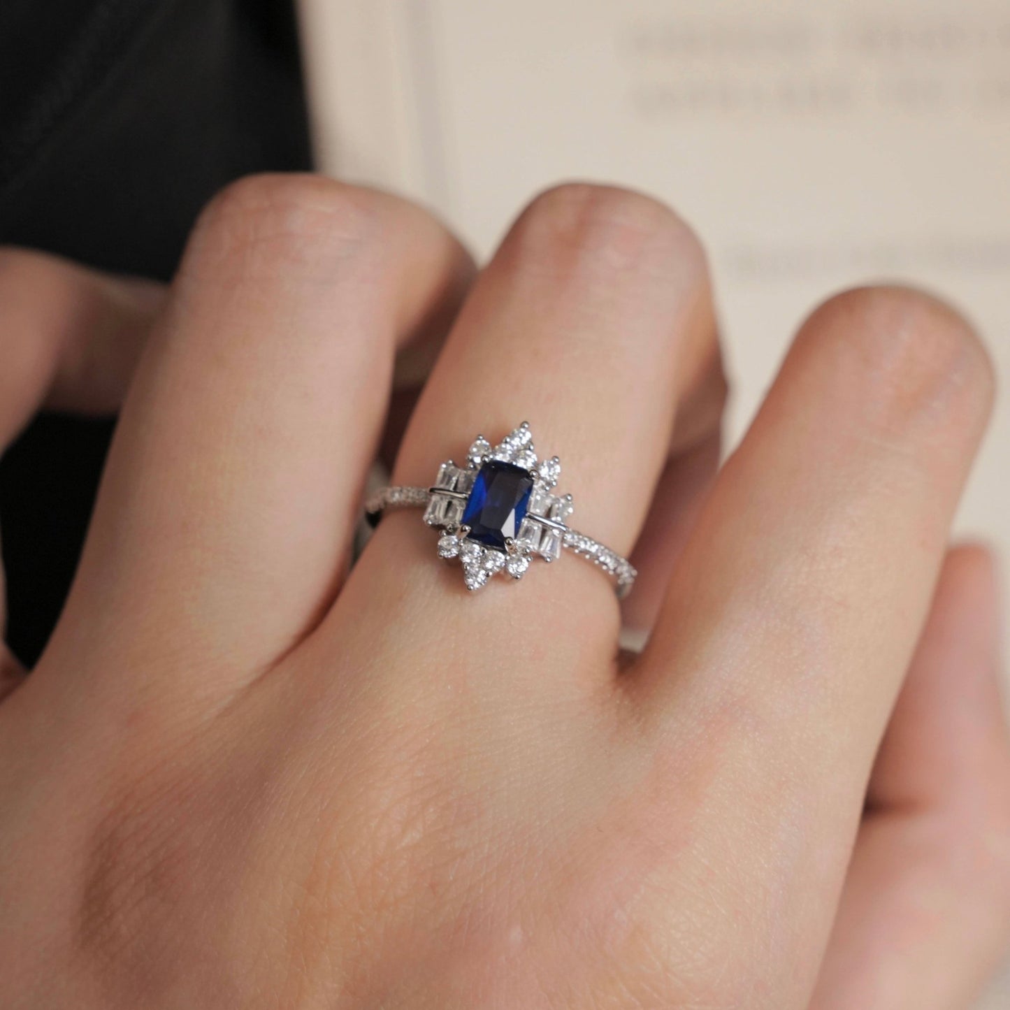 Midnight Duchess Ring - Gold - Plated - Abbott Atelier