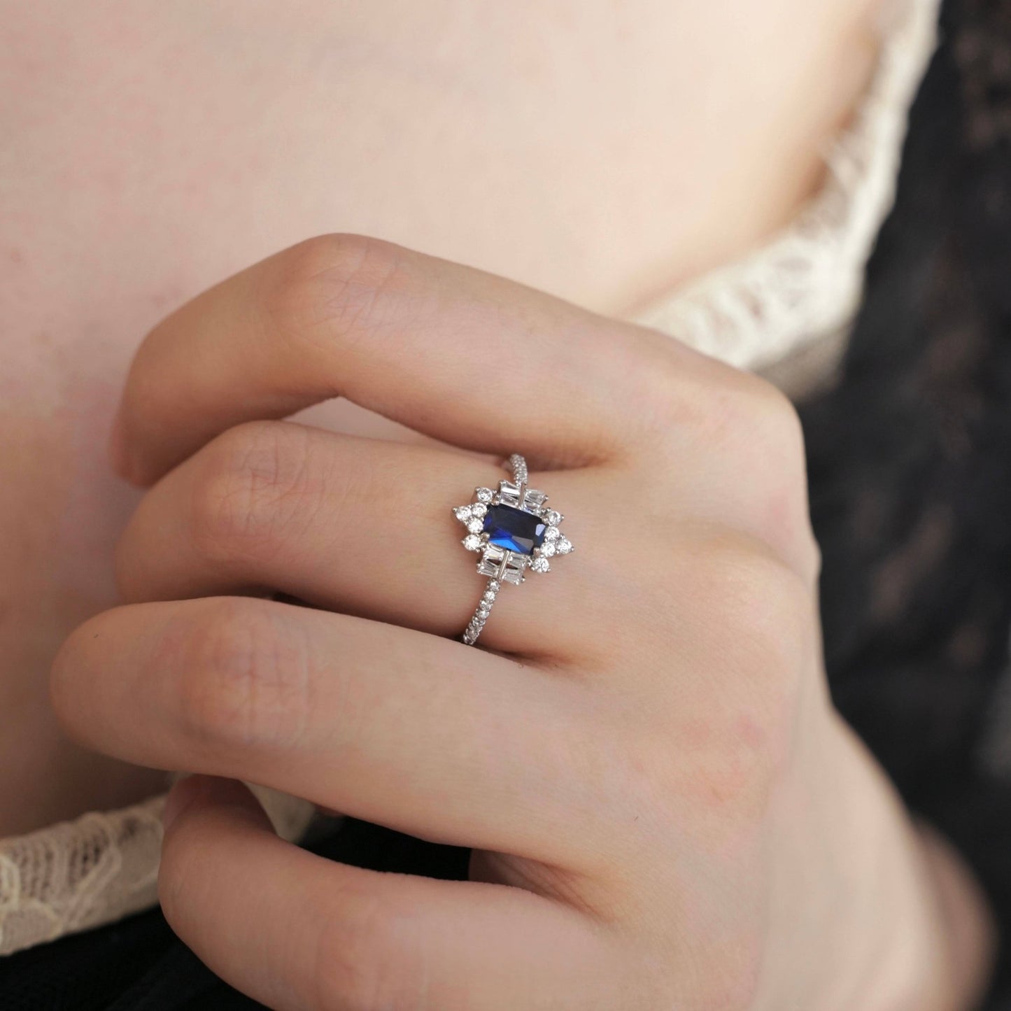 Midnight Duchess Ring - Gold - Plated - Abbott Atelier