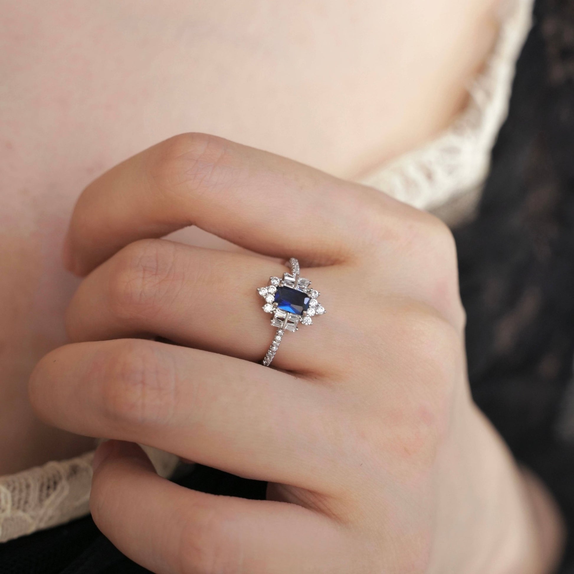 Midnight Duchess Ring - Gold - Plated - Abbott Atelier