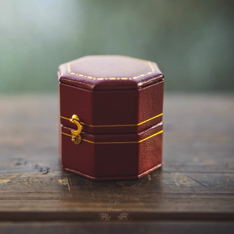 Mini Vintage Ring Box - 4 Styles - Abbott Atelier - Abbott Atelier