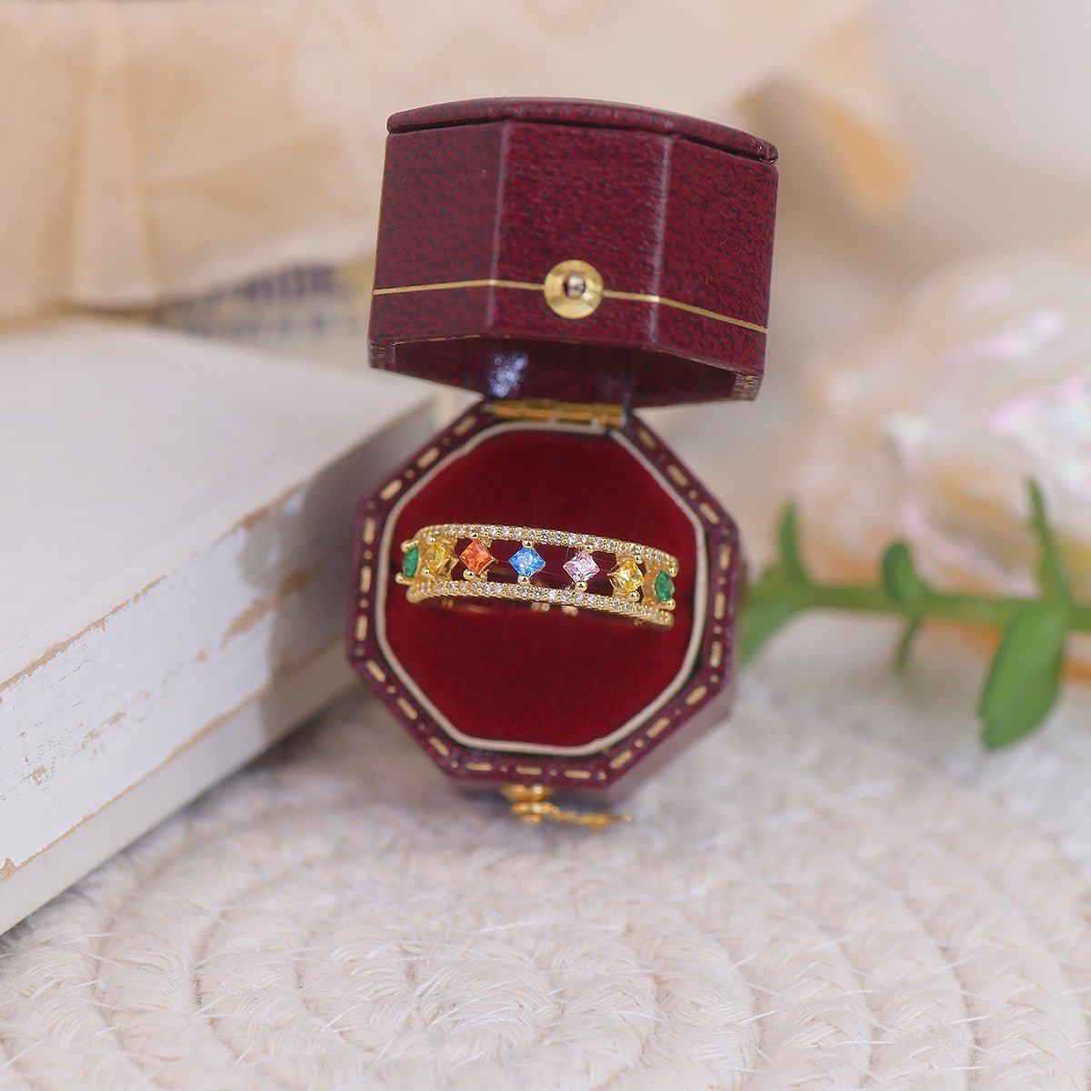 Mini Vintage Ring Box - 4 Styles - Abbott Atelier - Abbott Atelier