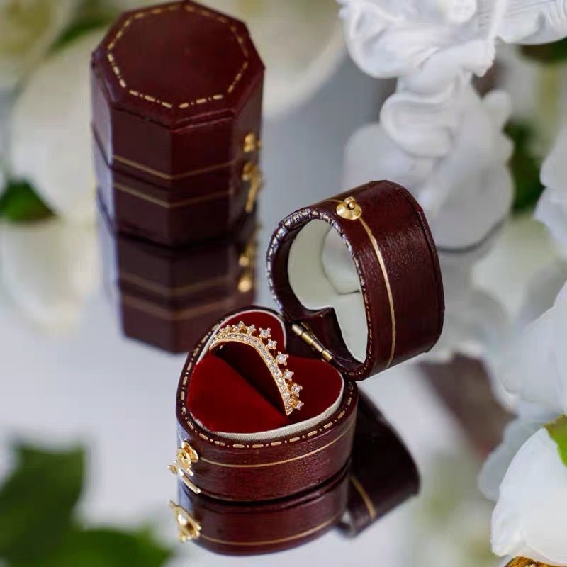 Mini Vintage Ring Box - 4 Styles - Abbott Atelier - Abbott Atelier