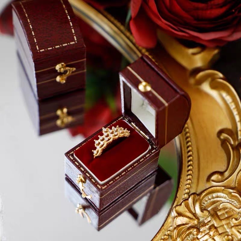 Mini Vintage Ring Box - 4 Styles - Abbott Atelier - Abbott Atelier