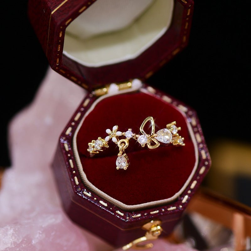 Mini Vintage Ring Box - 4 Styles - Abbott Atelier - Abbott Atelier
