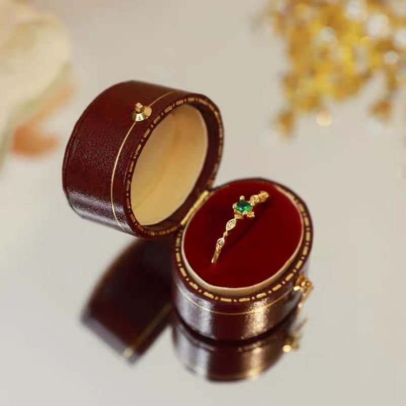 Mini Vintage Ring Box - 4 Styles - Abbott Atelier - Abbott Atelier