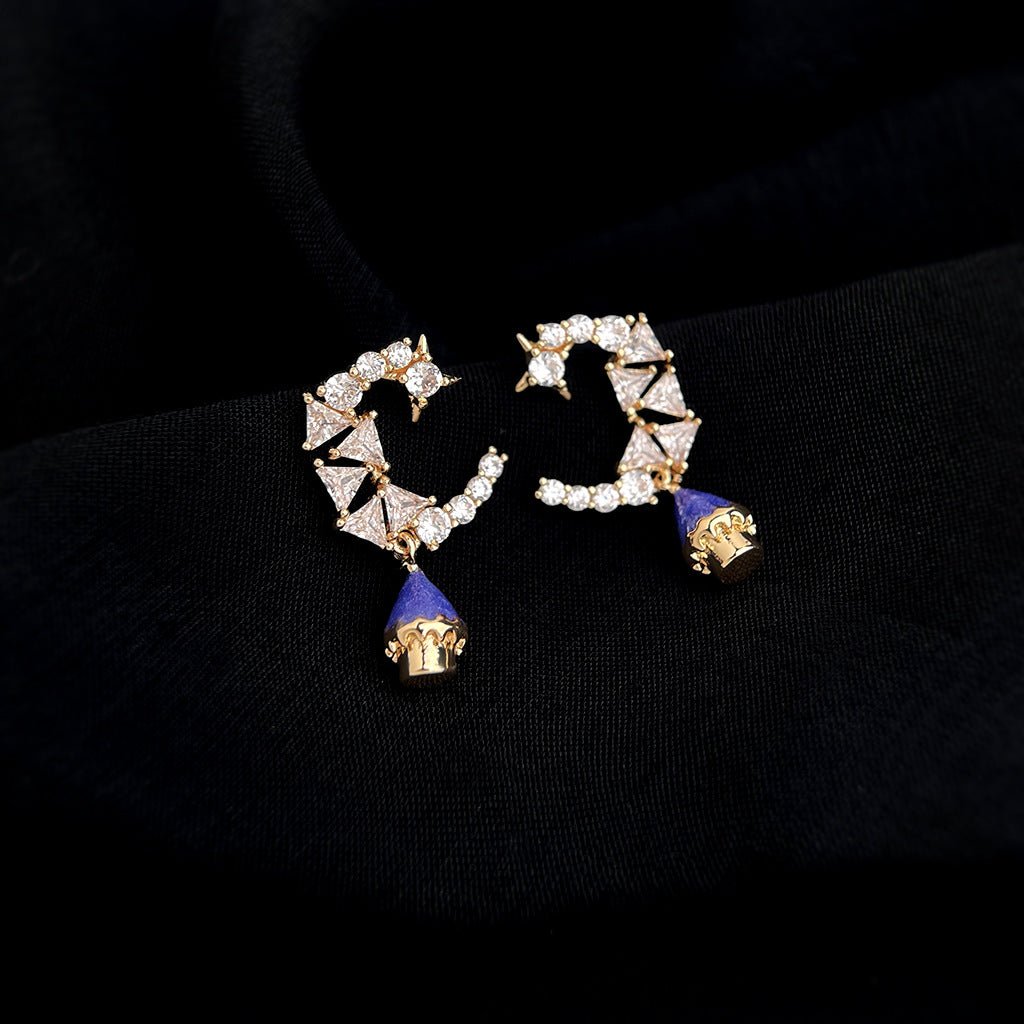 Moon Castle Earrings - Hypoallergenic - Abbott Atelier