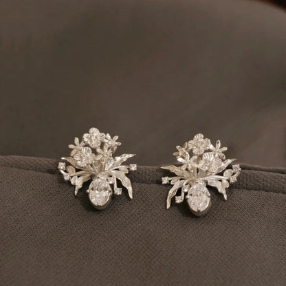 Moonlit Bouquet Earrings - Hypoallergenic - Abbott Atelier