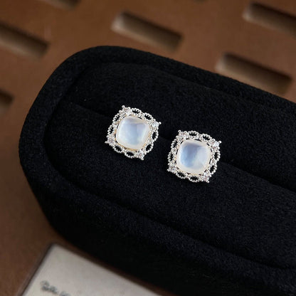 Moonlit Rococo Earrings - Hypoallergenic - Abbott Atelier