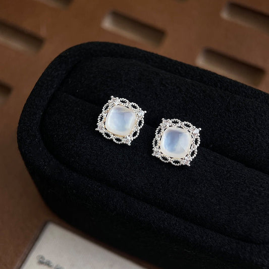 Moonlit Rococo Earrings - Hypoallergenic - Abbott Atelier