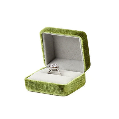 Moss Green Ring/Studs Box - Abbott Atelier - Abbott Atelier