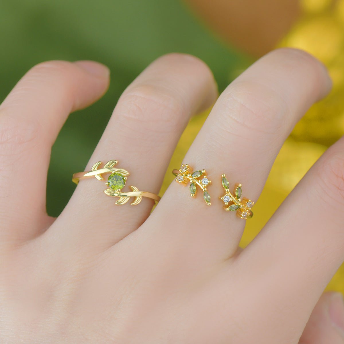 Ninfa Bypass Ring - Gold - Plated - Abbott Atelier