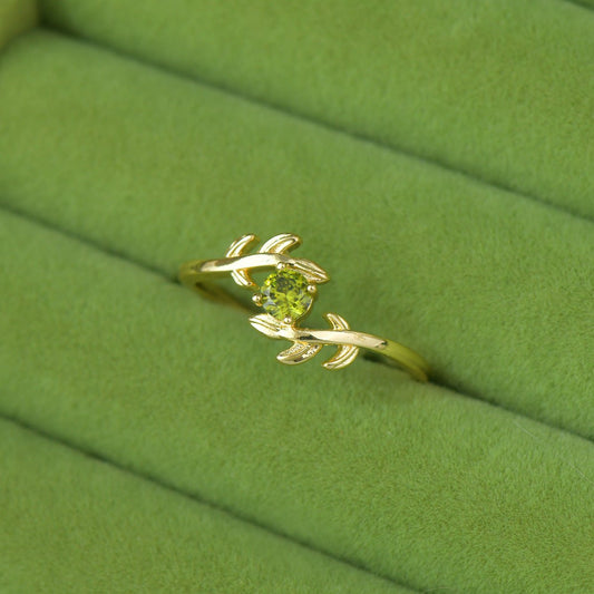 Ninfa Bypass Ring - Gold - Plated - Abbott Atelier