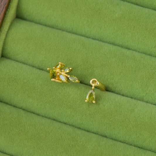 Ninfa Dewdrop Ring - Gold - Plated - Abbott Atelier