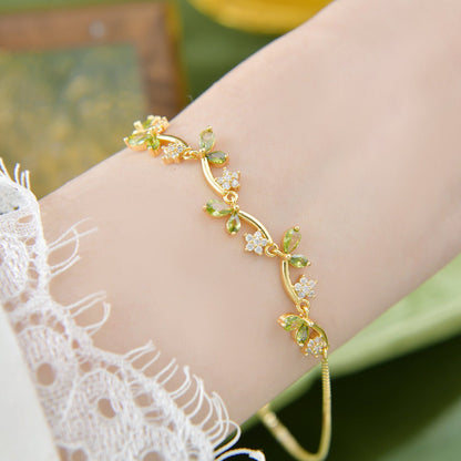 Ninfa Ivy Bracelet - Gold Plated - Abbott Atelier