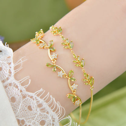 Ninfa Willow Bracelet - Gold Plated - Abbott Atelier