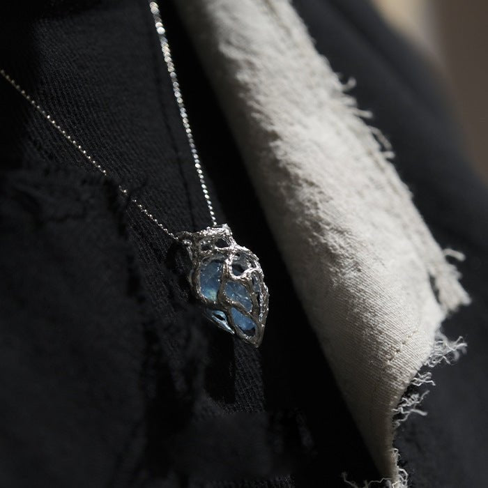 Ocean Heart Necklace - Gold - Plated - Abbott Atelier