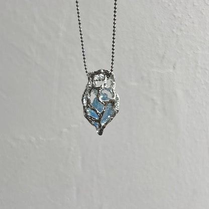 Ocean Heart Necklace - Gold - Plated - Abbott Atelier