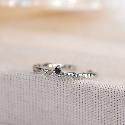 Onyx Ring Set - Gold - Plated - Abbott Atelier