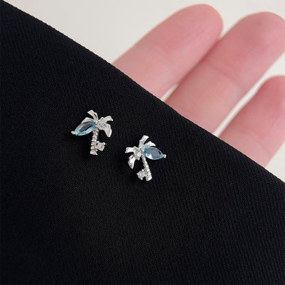 Palm Tree Earrings - Hypoallergenic - Abbott Atelier