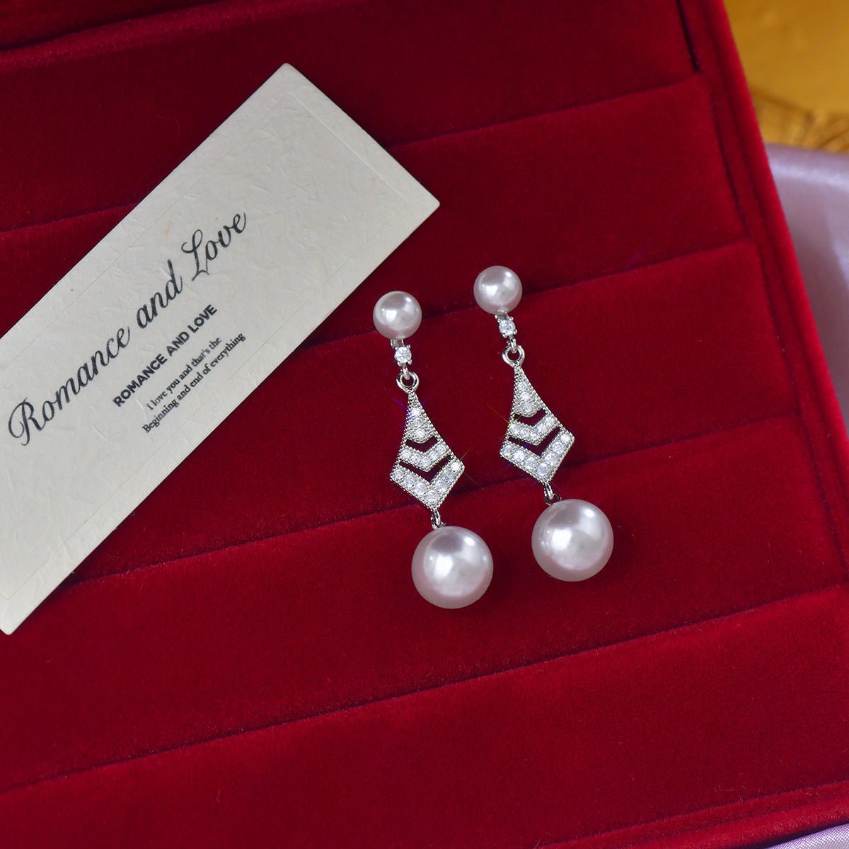 Pavilion Pearl Earrings - Hypoallergenic - Abbott Atelier