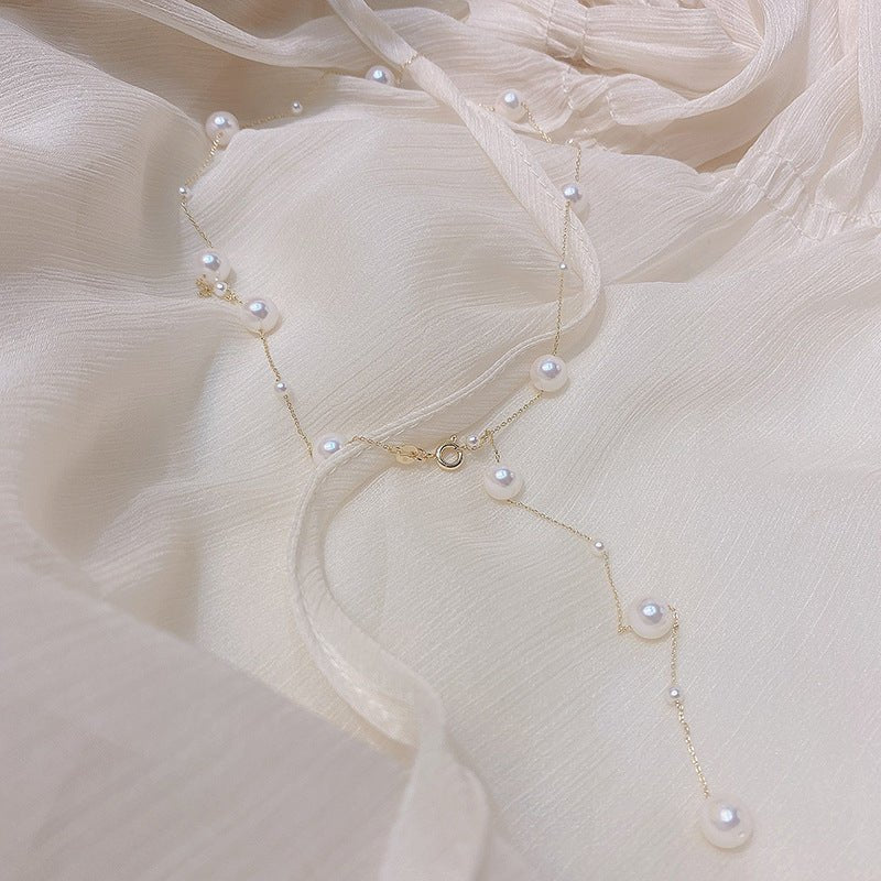 Pearl Necklace - Kirsten - Gold Plated - Abbott Atelier