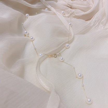 Pearl Necklace - Kirsten - Gold Plated - Abbott Atelier