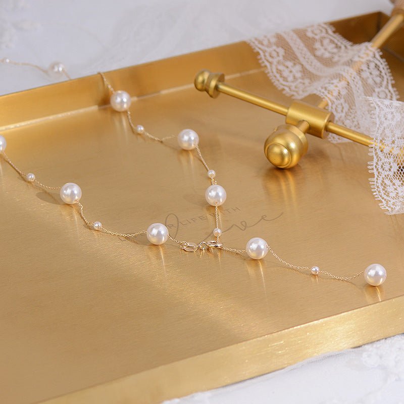 Pearl Necklace - Kirsten - Gold Plated - Abbott Atelier