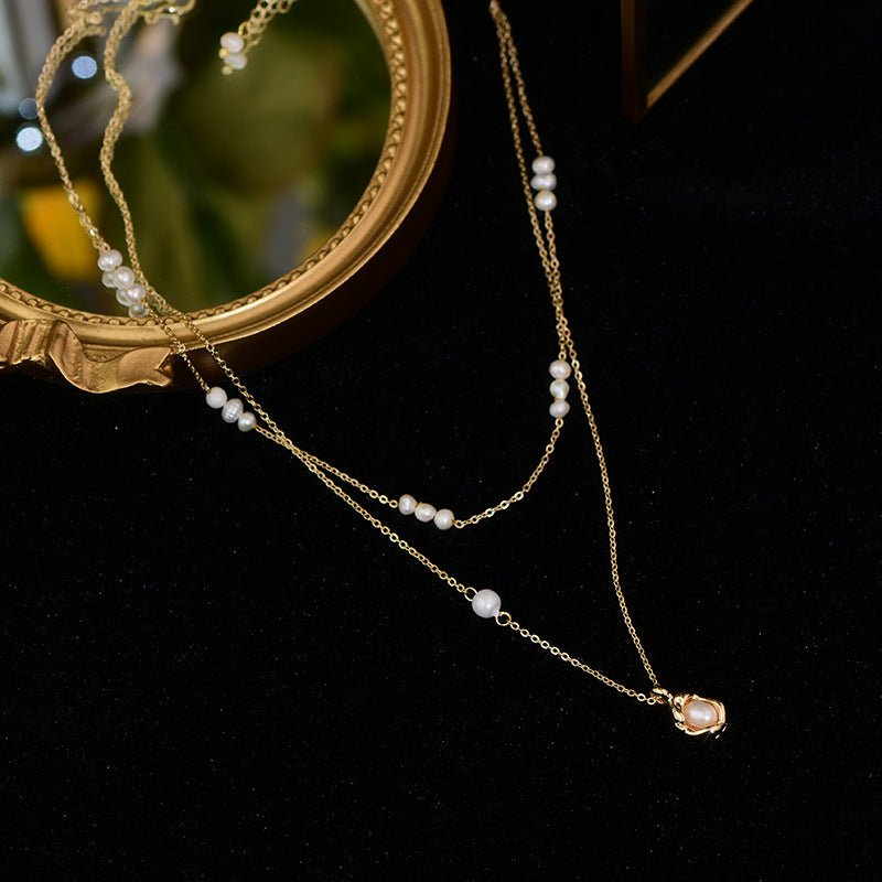Pearl Necklace Set - Phoebe - Gold Plated - Abbott Atelier