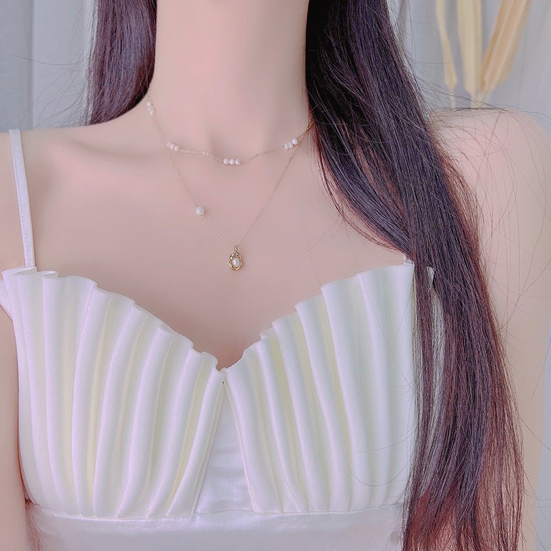 Pearl Necklace Set - Phoebe - Gold Plated - Abbott Atelier