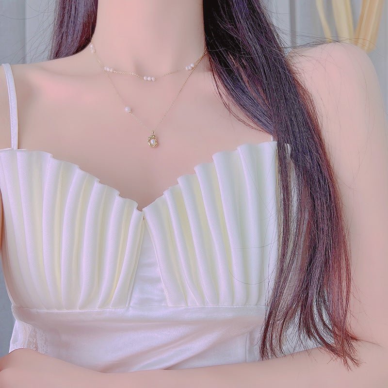Pearl Necklace Set - Phoebe - Gold Plated - Abbott Atelier