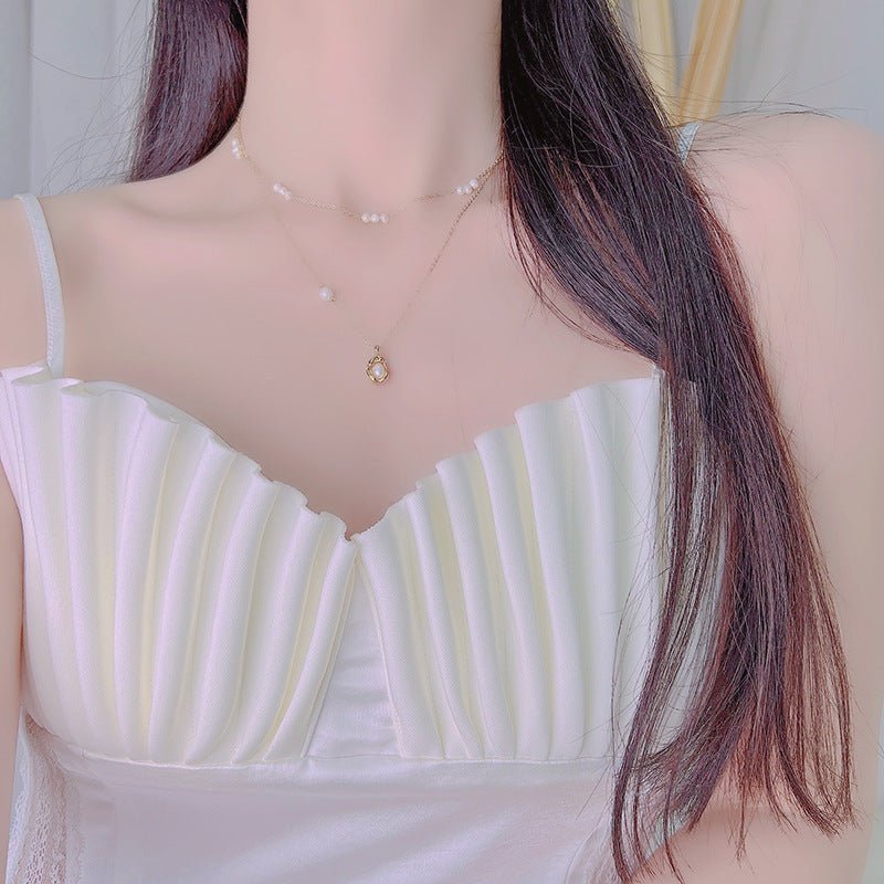 Pearl Necklace Set - Phoebe - Gold Plated - Abbott Atelier