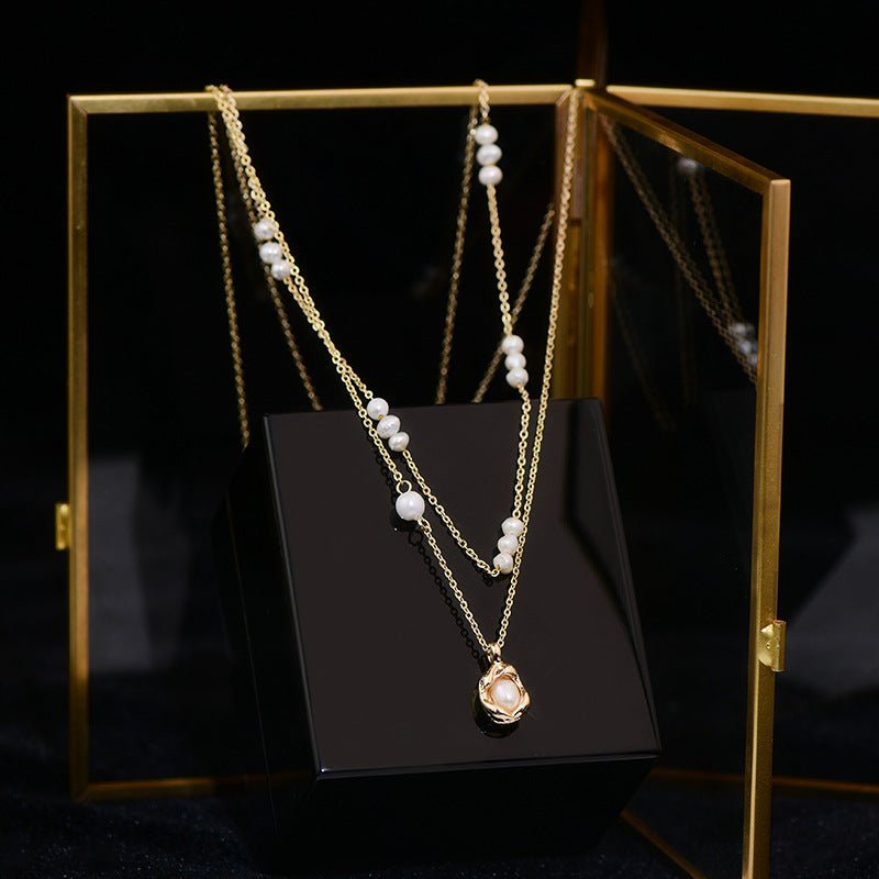 Pearl Necklace Set - Phoebe - Gold Plated - Abbott Atelier