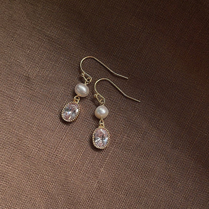 Pearl of the Moon Earrings - Hypoallergenic - Abbott Atelier
