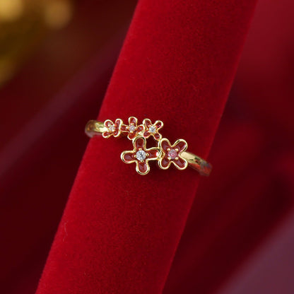 Pentas Blossom Ring - Gold - Plated - Abbott Atelier