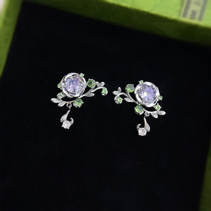 Peony Dream Earrings - Hypoallergenic - Abbott Atelier