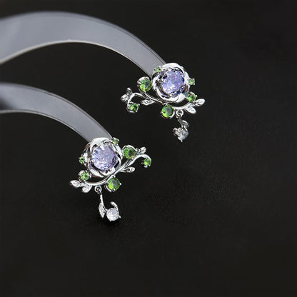 Peony Dream Earrings - Hypoallergenic - Abbott Atelier