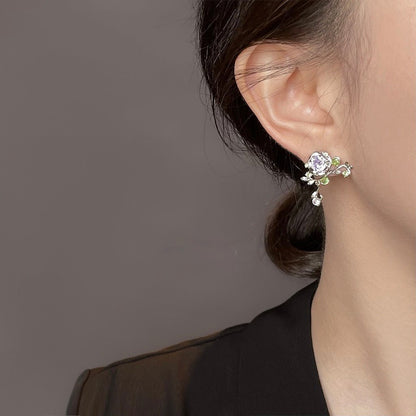 Peony Dream Earrings - Hypoallergenic - Abbott Atelier